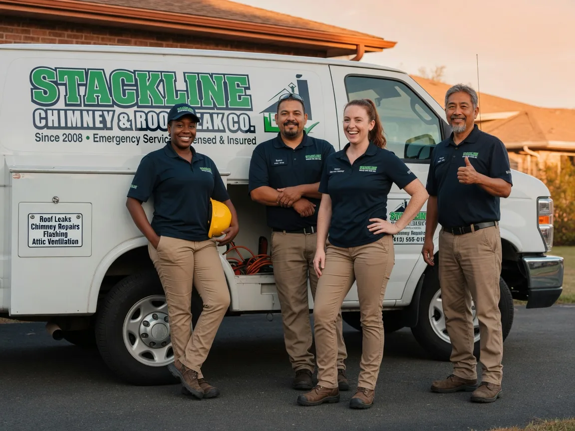 Chimney flashing repair company in De Tour Village, MI